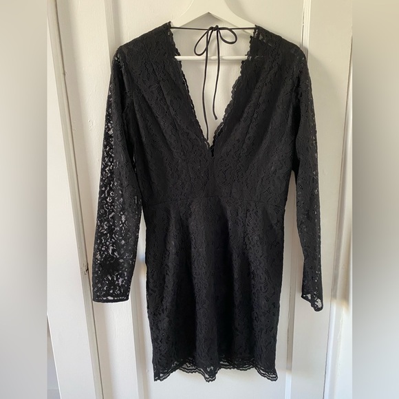 Robe noire en dentelles H&M - Picture 3 of 4